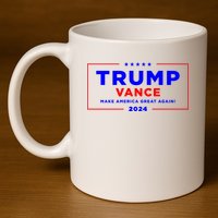 Trump Vance 2024 11oz C Handle Ceramic Mug