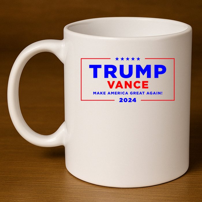 Trump Vance 2024 11oz C Handle Ceramic Mug