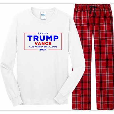 Trump Vance 2024 Long Sleeve Pajama Set