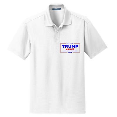 Trump Vance 2024 Dry Zone Grid Polo