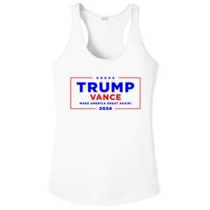 Trump Vance 2024 Ladies PosiCharge Competitor Racerback Tank