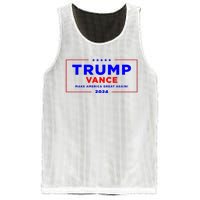 Trump Vance 2024 Mesh Reversible Basketball Jersey Tank