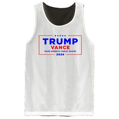 Trump Vance 2024 Mesh Reversible Basketball Jersey Tank