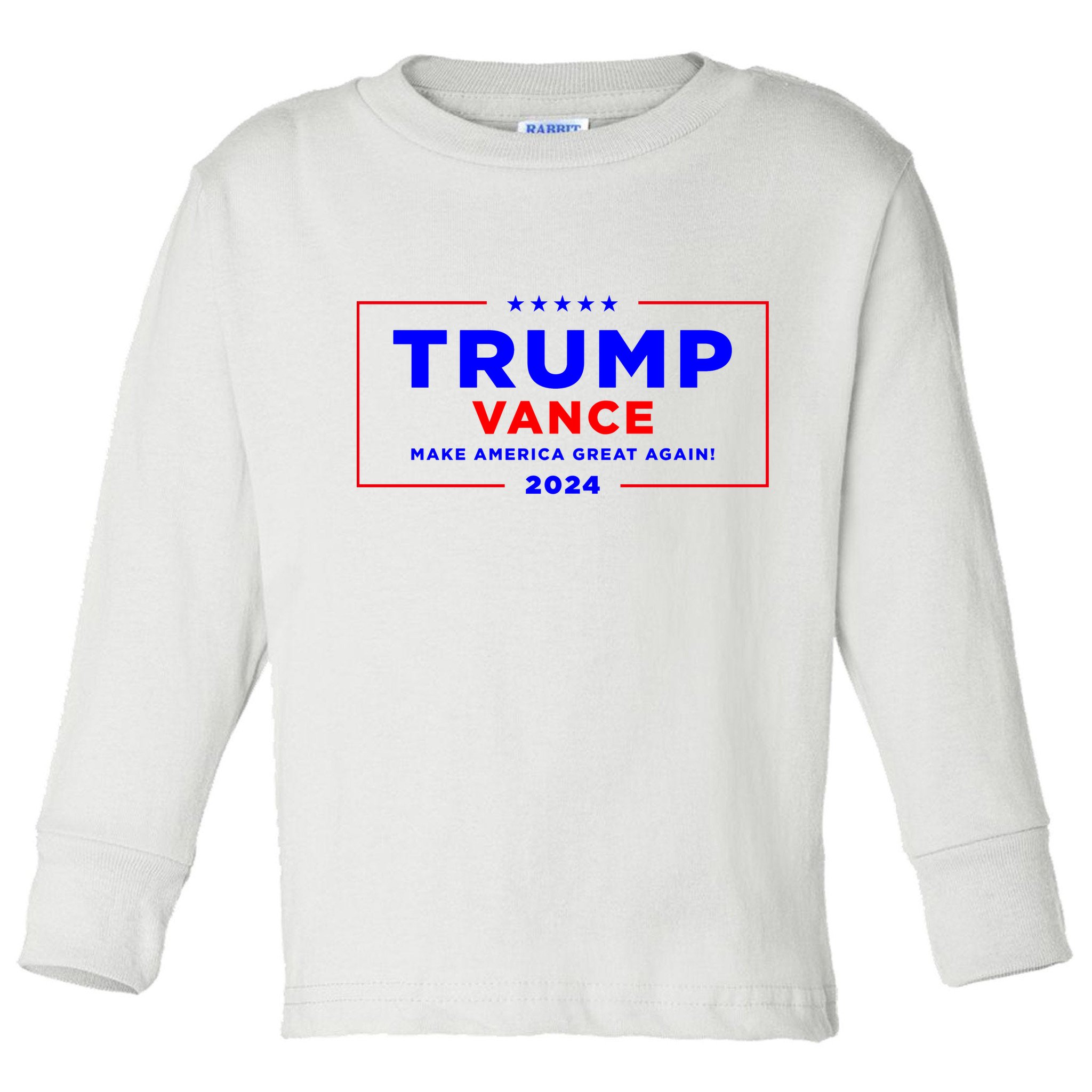 Trump Vance 2024 Toddler Long Sleeve Shirt
