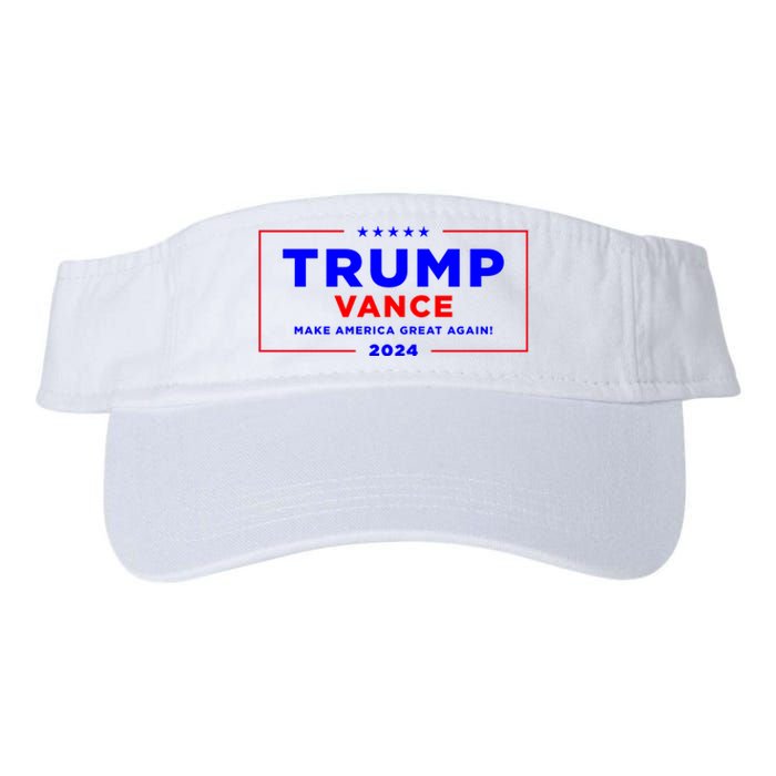 Trump Vance 2024 Valucap Bio-Washed Visor