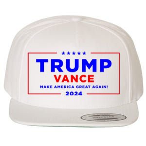 Trump Vance 2024 Wool Snapback Cap