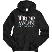 Trump Vance 2024 Outlaw Hillbilly Vintage Usa Flag Tie Dye Hoodie