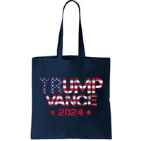 Trump Vance 2024 Vintage Patriotic Tote Bag