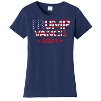 Trump Vance 2024 Vintage Patriotic Women's T-Shirt