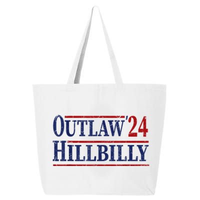 Trump Vance 2024 Outlaw Hillbilly Us Flag Vintage 25L Jumbo Tote