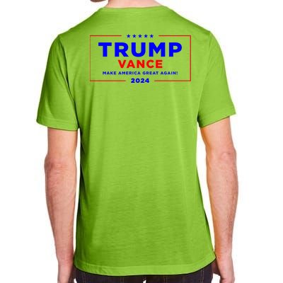 Trump Vance 2024 Front And Back Print Adult ChromaSoft Performance T-Shirt