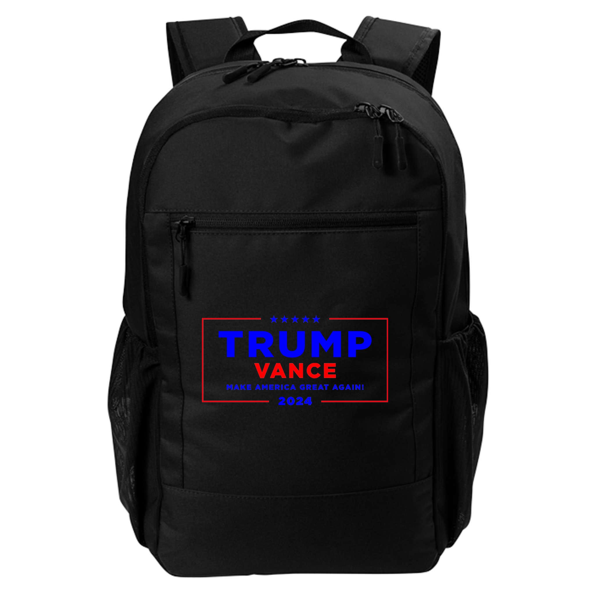 Trump Vance 2024 Front And Back Print Backpack