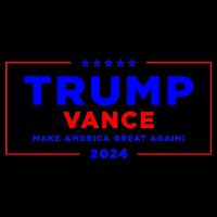 Trump Vance 2024 Front And Back Print Button