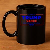 Trump Vance 2024 Front And Back Print 11oz C Handle Ceramic Mug