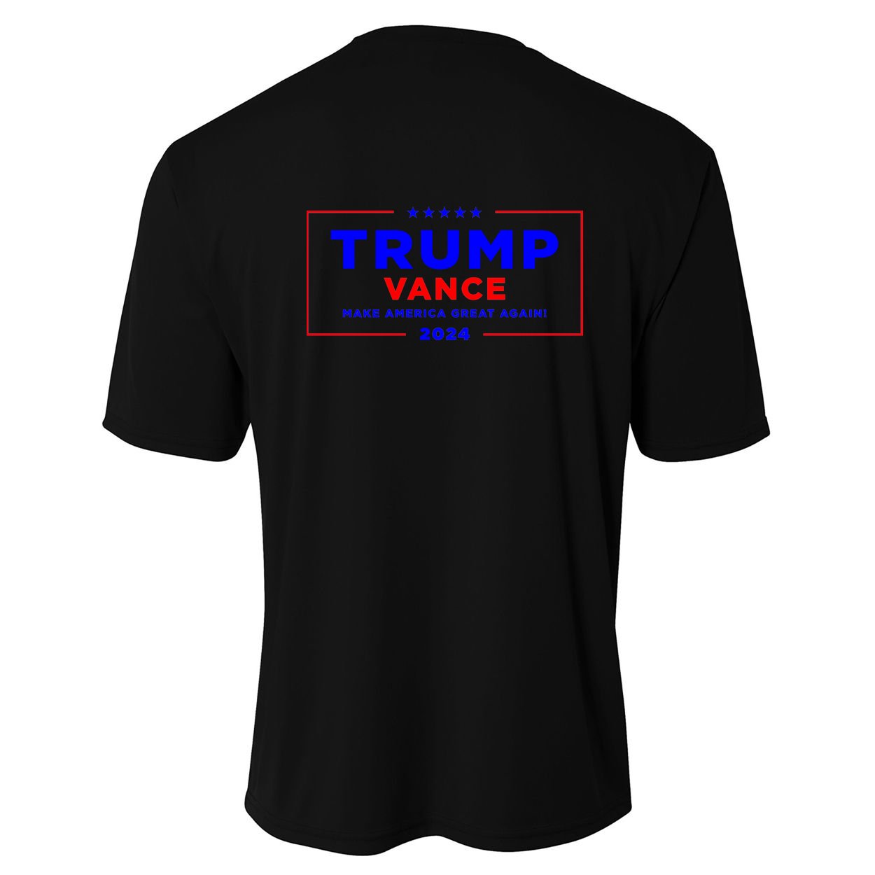 Trump Vance 2024 Front And Back Print Youth Performance Sprint T-Shirt