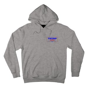 Trump Vance 2024 Front And Back Print Hoodie