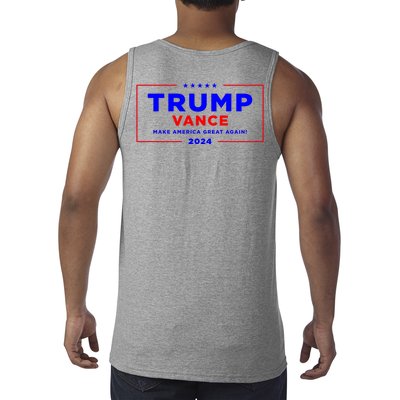 Trump Vance 2024 Front And Back Print Tank Top