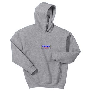 Trump Vance 2024 Front And Back Print Kids Hoodie