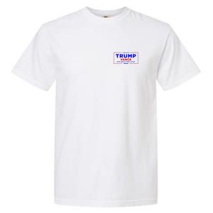 Trump Vance 2024 Front And Back Print Garment-Dyed Heavyweight T-Shirt