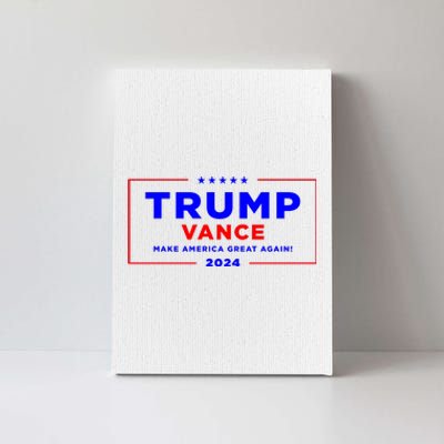 Trump Vance 2024 Front And Back Print Canvas