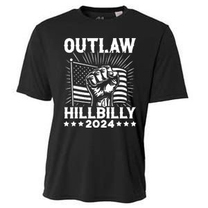 Trump Vance 2024 Donald Trump Jd Vance Outlaw Hillbilly Cooling Performance Crew T-Shirt