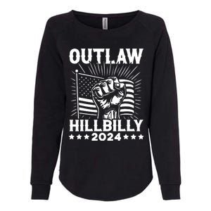 Trump Vance 2024 Donald Trump Jd Vance Outlaw Hillbilly Womens California Wash Sweatshirt