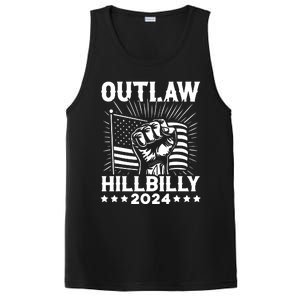 Trump Vance 2024 Donald Trump Jd Vance Outlaw Hillbilly PosiCharge Competitor Tank