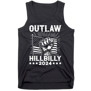 Trump Vance 2024 Donald Trump Jd Vance Outlaw Hillbilly Tank Top