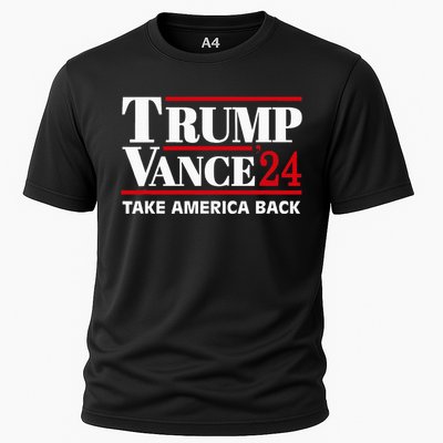 Trump Vance 2024 Take America Back Cooling Performance Crew T-Shirt