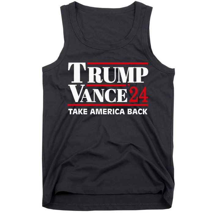 Trump Vance 2024 Take America Back Tank Top