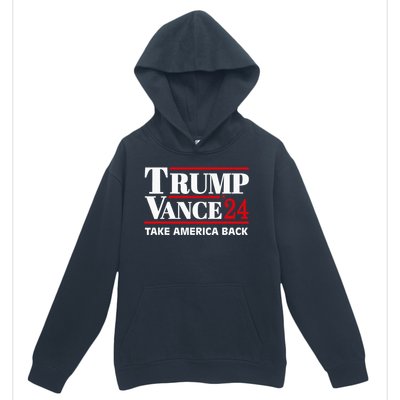 Trump Vance 2024 Take America Back Urban Pullover Hoodie