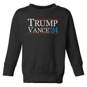 Trump Vance 2024 Trump Campaign Vance Toddler Sweatshirt