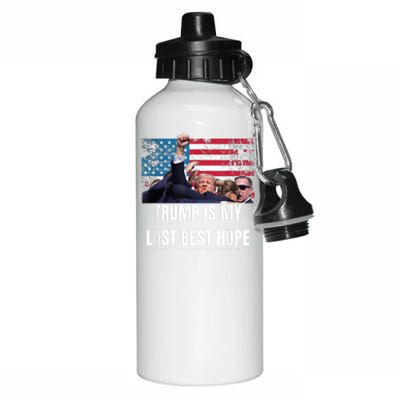 Trump Vance 2024 Retro Stripe Trump Jd Vance President Aluminum Water Bottle 