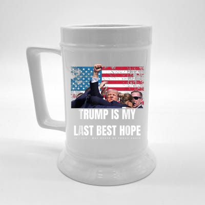 Trump Vance 2024 Retro Stripe Trump Jd Vance President Beer Stein