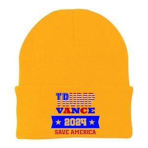 Trump Vance 2024 Save America Knit Cap Winter Beanie