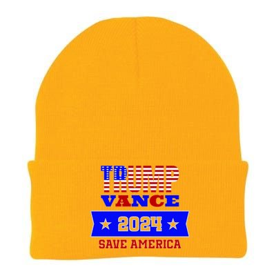 Trump Vance 2024 Save America Knit Cap Winter Beanie