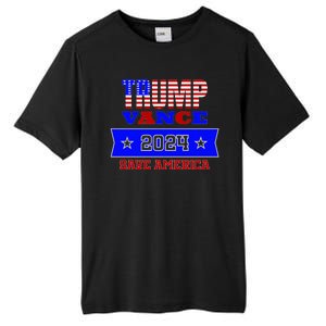 Trump Vance 2024 Save America Tall Fusion ChromaSoft Performance T-Shirt