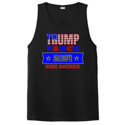 Trump Vance 2024 Save America PosiCharge Competitor Tank