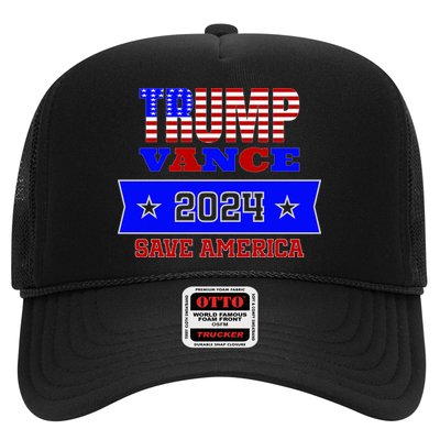 Trump Vance 2024 Save America Trucker Hat