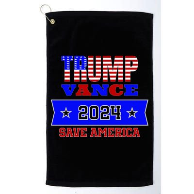 Trump Vance 2024 Save America Golf Towel