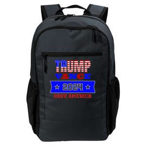 Trump Vance 2024 Save America Daily Commute Backpack