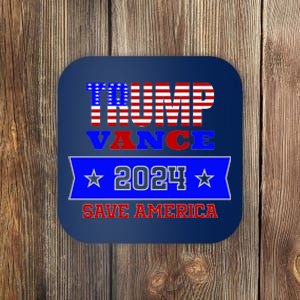 Trump Vance 2024 Save America Coaster