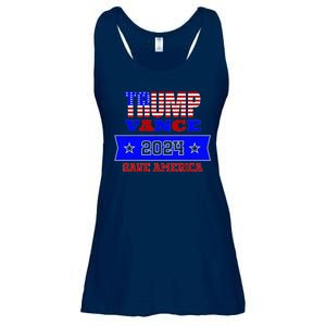 Trump Vance 2024 Save America Ladies Essential Flowy Tank