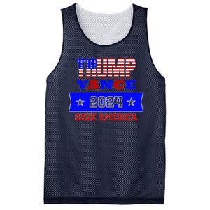 Trump Vance 2024 Save America Mesh Reversible Basketball Jersey Tank