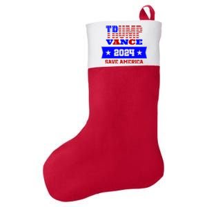 Trump Vance 2024 Save America Felt Holiday Christmas Stocking