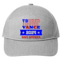 Trump Vance 2024 Save America 7-Panel Snapback Hat