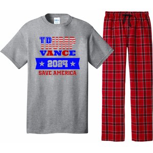 Trump Vance 2024 Save America Pajama Set