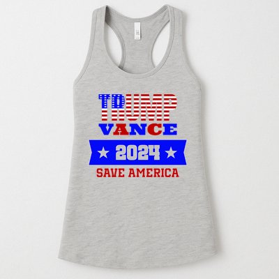 Trump Vance 2024 Save America Womens Tank Top