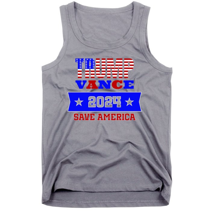 Trump Vance 2024 Save America Tank Top