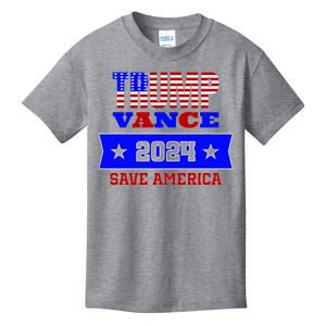 Trump Vance 2024 Save America Kids T-Shirt